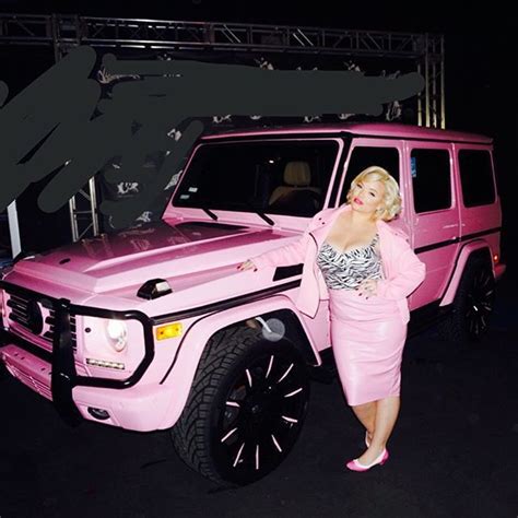 trisha paytas pink g wagon